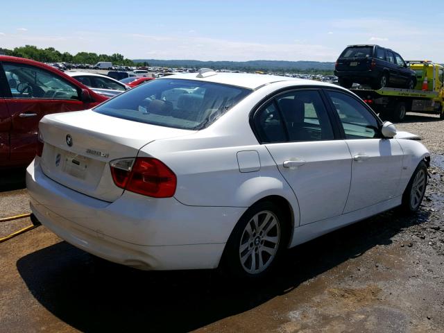 WBAVC93557KX56945 - 2007 BMW 328 XI WHITE photo 4