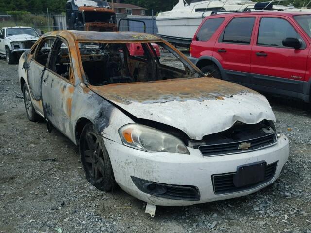 2G1WU581669243439 - 2006 CHEVROLET IMPALA LTZ WHITE photo 1