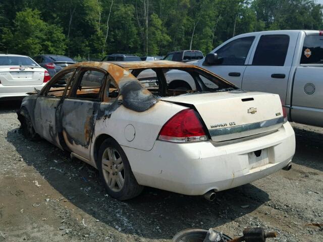 2G1WU581669243439 - 2006 CHEVROLET IMPALA LTZ WHITE photo 3