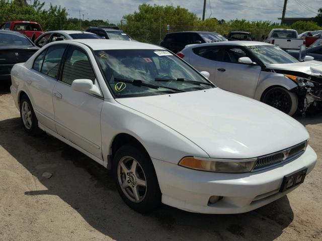 4A3AA46G4YE030658 - 2000 MITSUBISHI GALANT ES WHITE photo 1