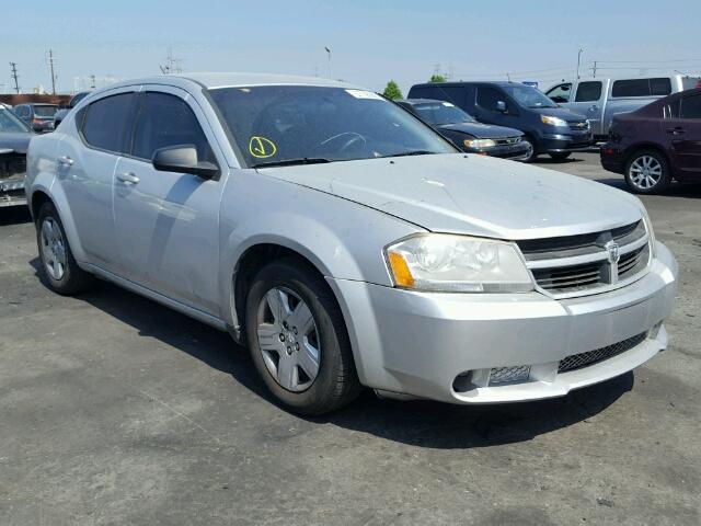 1B3CC4FB0AN173091 - 2010 DODGE AVENGER SX SILVER photo 1