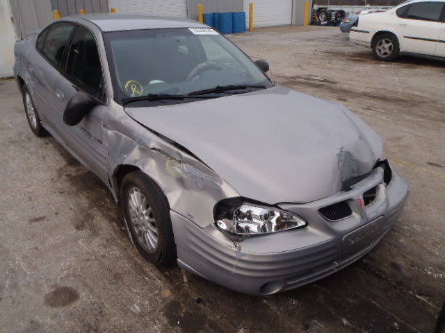 1G2NF52E0YC565356 - 2000 PONTIAC GRAND AM S SILVER photo 1