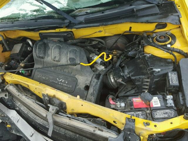 1FMYU04172KD83478 - 2002 FORD ESCAPE XLT YELLOW photo 7