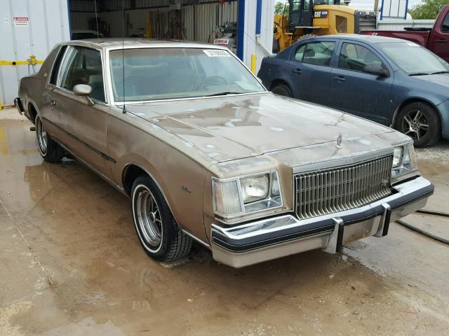 4M47Y9Z158933 - 1979 BUICK REGAL BROWN photo 1