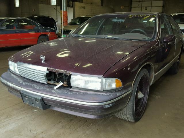 1G1BL52W7RR103027 - 1994 CHEVROLET CAPRICE CL 栗色 照片 2