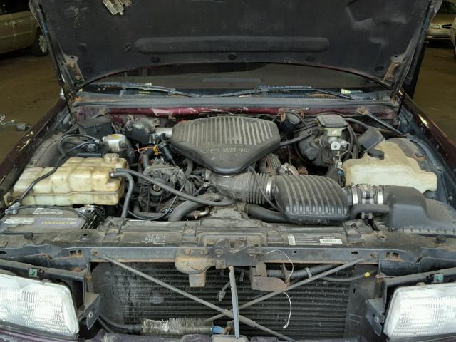 1G1BL52W7RR103027 - 1994 CHEVROLET CAPRICE CL 栗色 照片 7