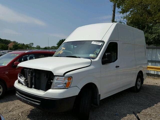 1N6BF0LY0HN805095 - 2017 NISSAN NV 2500 S WHITE photo 2