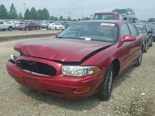 1G4HR54K05U134455 - 2005 BUICK LESABRE LI MAROON photo 2