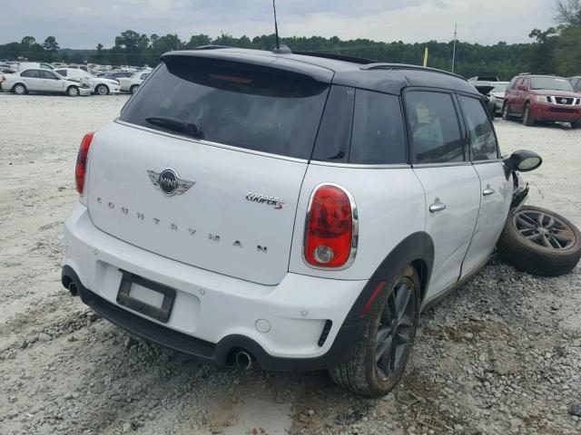 WMWZC3C56DWP51496 - 2013 MINI COOPER S C WHITE photo 4