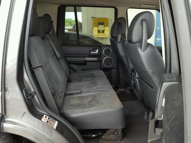 SALAE25496A397510 - 2006 LAND ROVER LR3 SE GRAY photo 6