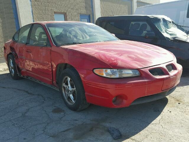 1G2WP52K53F134378 - 2003 PONTIAC GRAND PRIX RED photo 1