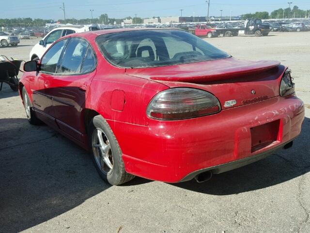 1G2WP52K53F134378 - 2003 PONTIAC GRAND PRIX RED photo 3