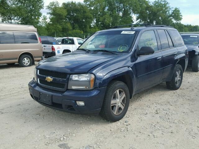 1GNDT13SX72249438 - 2007 CHEVROLET TRAILBLAZE BLUE photo 2