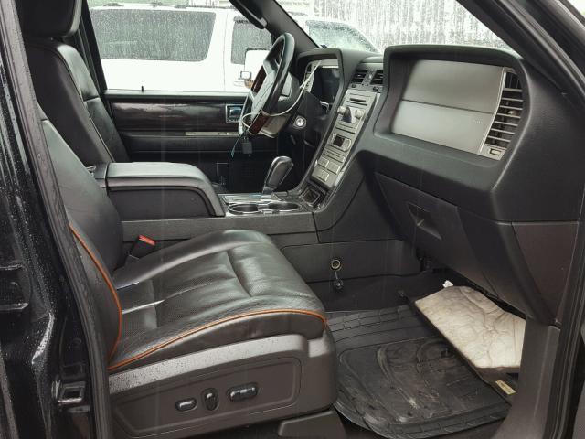 5LMFU28597LJ04420 - 2007 LINCOLN NAVIGATOR BLACK photo 5