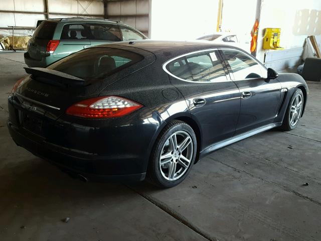 WP0AB2A78AL060954 - 2010 PORSCHE PANAMERA S BLACK photo 4