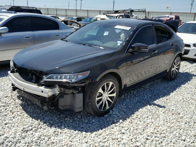 19UUB1F59HA007587 - 2017 ACURA TLX TECH BLACK photo 2