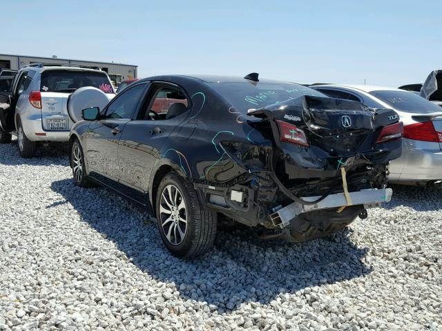 19UUB1F59HA007587 - 2017 ACURA TLX TECH BLACK photo 3