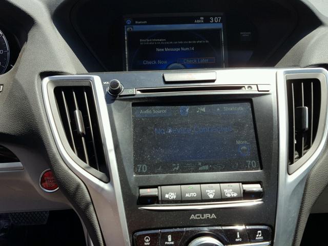 19UUB1F59HA007587 - 2017 ACURA TLX TECH BLACK photo 9