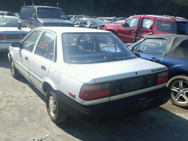 JT2AE92E4J3074498 - 1988 TOYOTA COROLLA DL GRAY photo 3