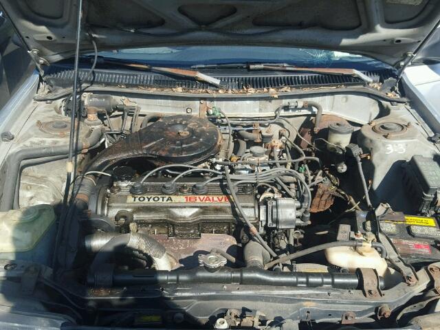 JT2AE92E4J3074498 - 1988 TOYOTA COROLLA DL GRAY photo 7