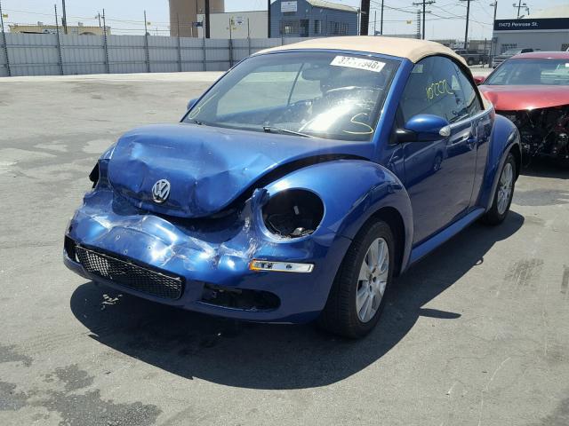 3VWPG31Y88M407697 - 2008 VOLKSWAGEN NEW BEETLE 蓝色 照片 2