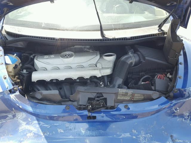 3VWPG31Y88M407697 - 2008 VOLKSWAGEN NEW BEETLE 蓝色 照片 7