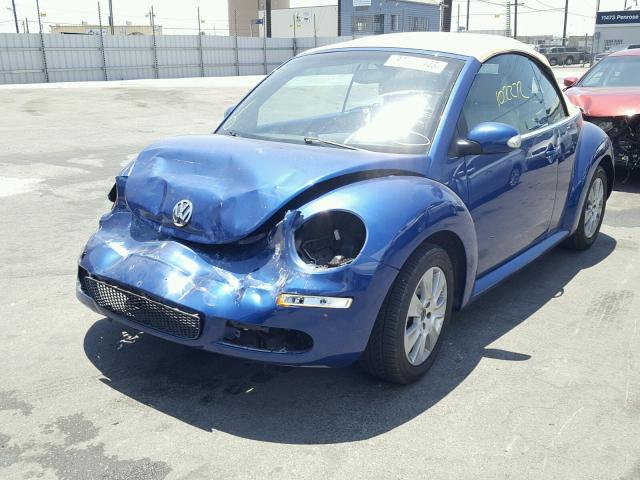 3VWPG31Y88M407697 - 2008 VOLKSWAGEN NEW BEETLE 蓝色 照片 9