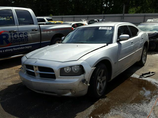 2B3CA3CVXAH187359 - 2010 DODGE CHARGER SX SILVER photo 2