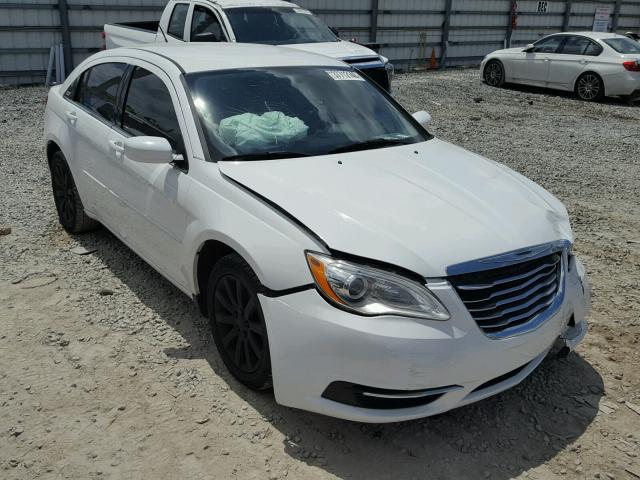 1C3CCBBBXDN614534 - 2013 CHRYSLER 200 TOURIN WHITE photo 1