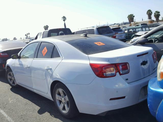 1G11B5SL2FF147972 - 2015 CHEVROLET MALIBU LS WHITE photo 3