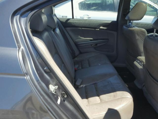 1HGCP26868A091042 - 2008 HONDA ACCORD EXL GRAY photo 6