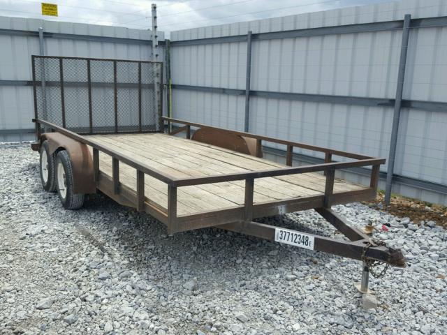 1T9AA08142D526751 - 2002 UTILIMASTER TRAILER BLACK photo 1