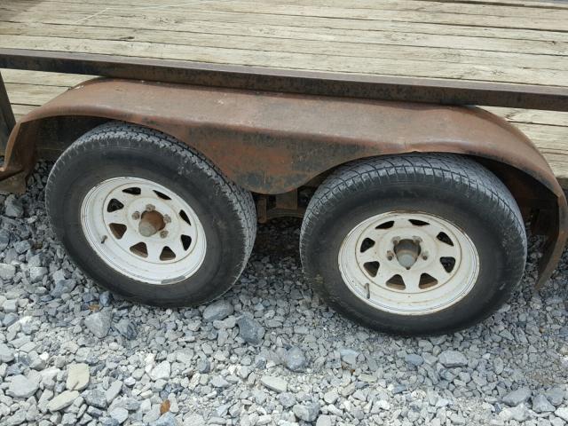 1T9AA08142D526751 - 2002 UTILIMASTER TRAILER BLACK photo 10