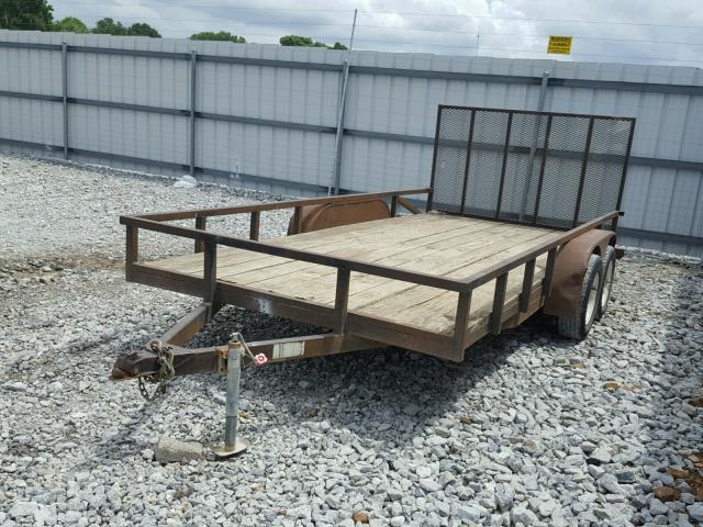 1T9AA08142D526751 - 2002 UTILIMASTER TRAILER BLACK photo 2