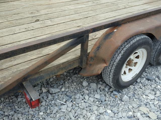 1T9AA08142D526751 - 2002 UTILIMASTER TRAILER BLACK photo 9