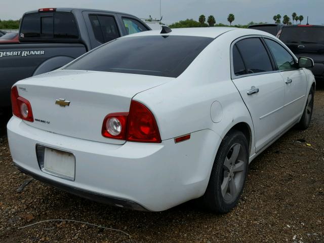 1G1ZC5EU7CF295860 - 2012 CHEVROLET MALIBU 1LT თეთრი ფოტო 4