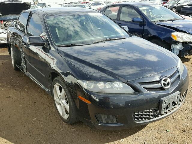 1YVHP80C075M32392 - 2007 MAZDA 6 BLACK photo 1