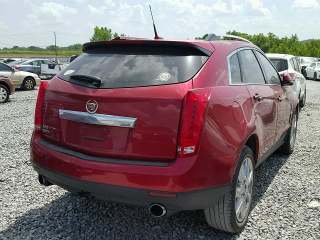 3GYFNBEY1AS522193 - 2010 CADILLAC SRX PERFOR RED photo 4