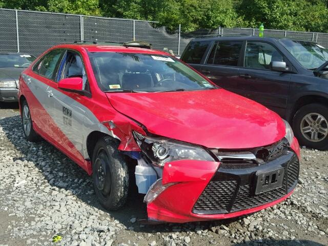 4T1BF1FK0GU522079 - 2016 TOYOTA CAMRY LE RED photo 1