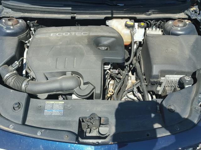 1G1ZC5EB9A4118654 - 2010 CHEVROLET MALIBU 1LT ლურჯი ფოტო 7