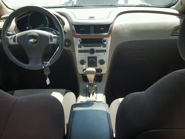 1G1ZC5EB9A4118654 - 2010 CHEVROLET MALIBU 1LT ლურჯი ფოტო 9