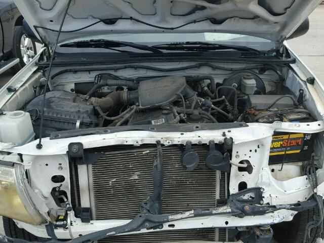 5TETX22N78Z546125 - 2008 TOYOTA TACOMA ACC WHITE photo 7