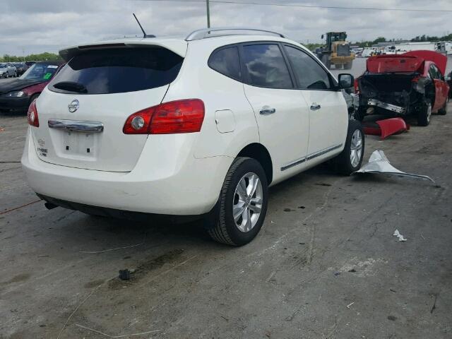 JN8AS5MT1FW656797 - 2015 NISSAN ROGUE SELE WHITE photo 4