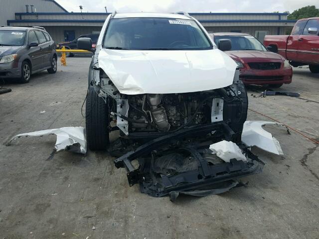 JN8AS5MT1FW656797 - 2015 NISSAN ROGUE SELE WHITE photo 9