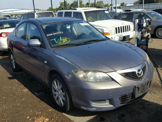 JM1BK32GX81859116 - 2008 MAZDA 3 I GRAY photo 1