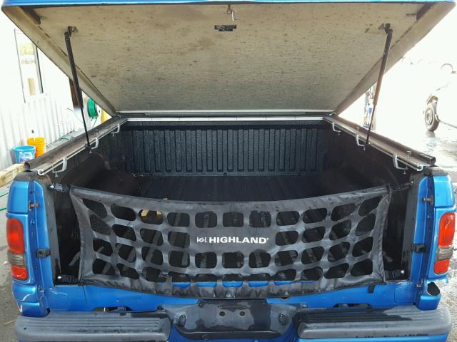 1B7HC16Y1WS696538 - 1998 DODGE RAM 1500 BLUE photo 6