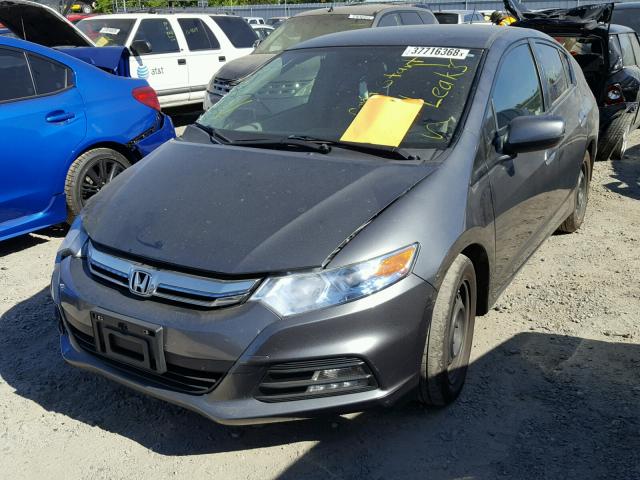 JHMZE2H35CS000313 - 2012 HONDA INSIGHT GRAY photo 2