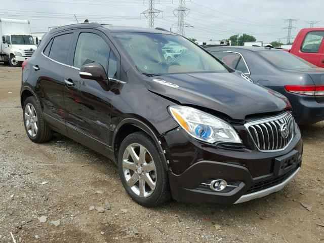 KL4CJHSB6FB036046 - 2015 BUICK ENCORE PRE BROWN photo 1