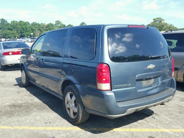 1GNDV23L95D229837 - 2005 CHEVROLET UPLANDER L 青色 照片 3