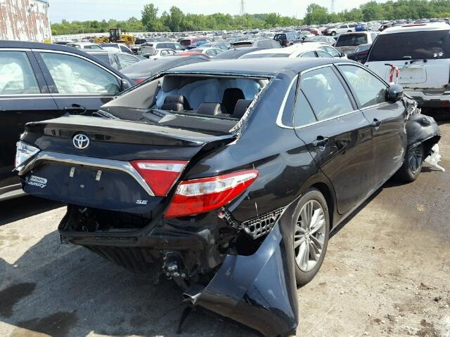 4T1BF1FK8FU934894 - 2015 TOYOTA CAMRY LE BLACK photo 4